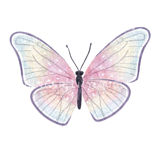 DTF Transfer - Butterfly (purple)