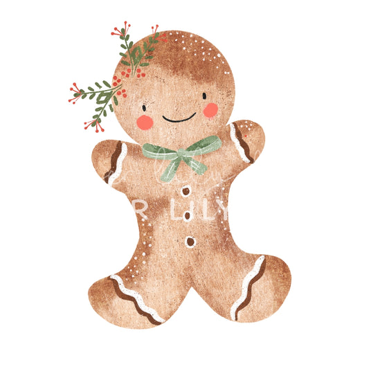 DTF Transfer - Christmas Gingerbread Man