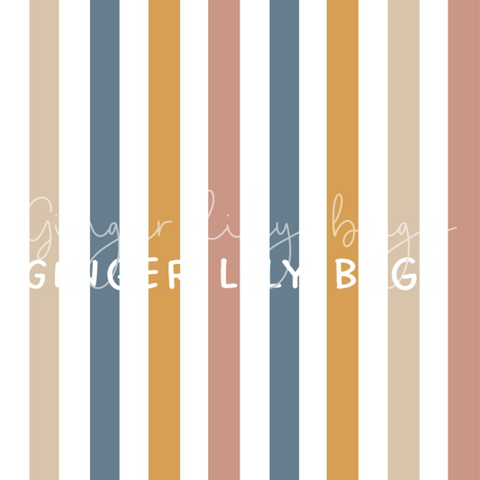 Vintage Beach Stripes